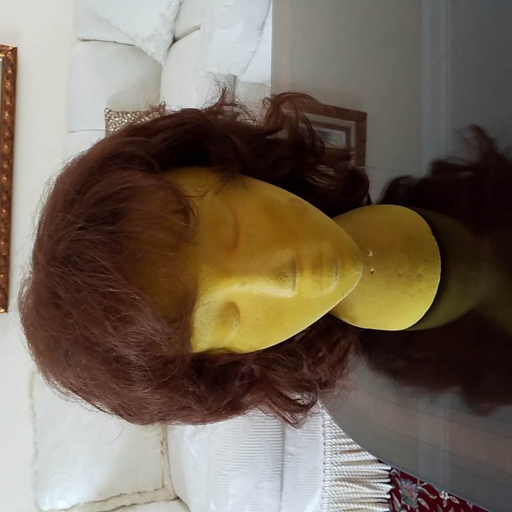 Auburn Kanekalon Wig. Japan origin. Perfect! Modacrylic fiber. Kane Kalon